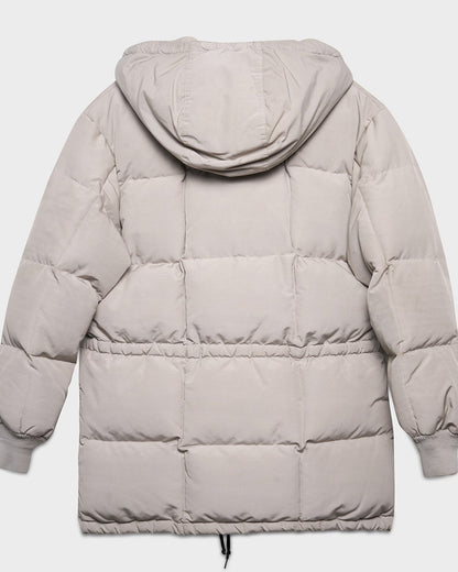 Bone Grey Eddie Bauer Down Jacket