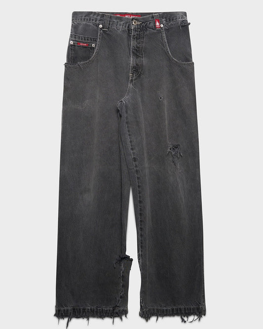 Faded Grey Jnco Jeans