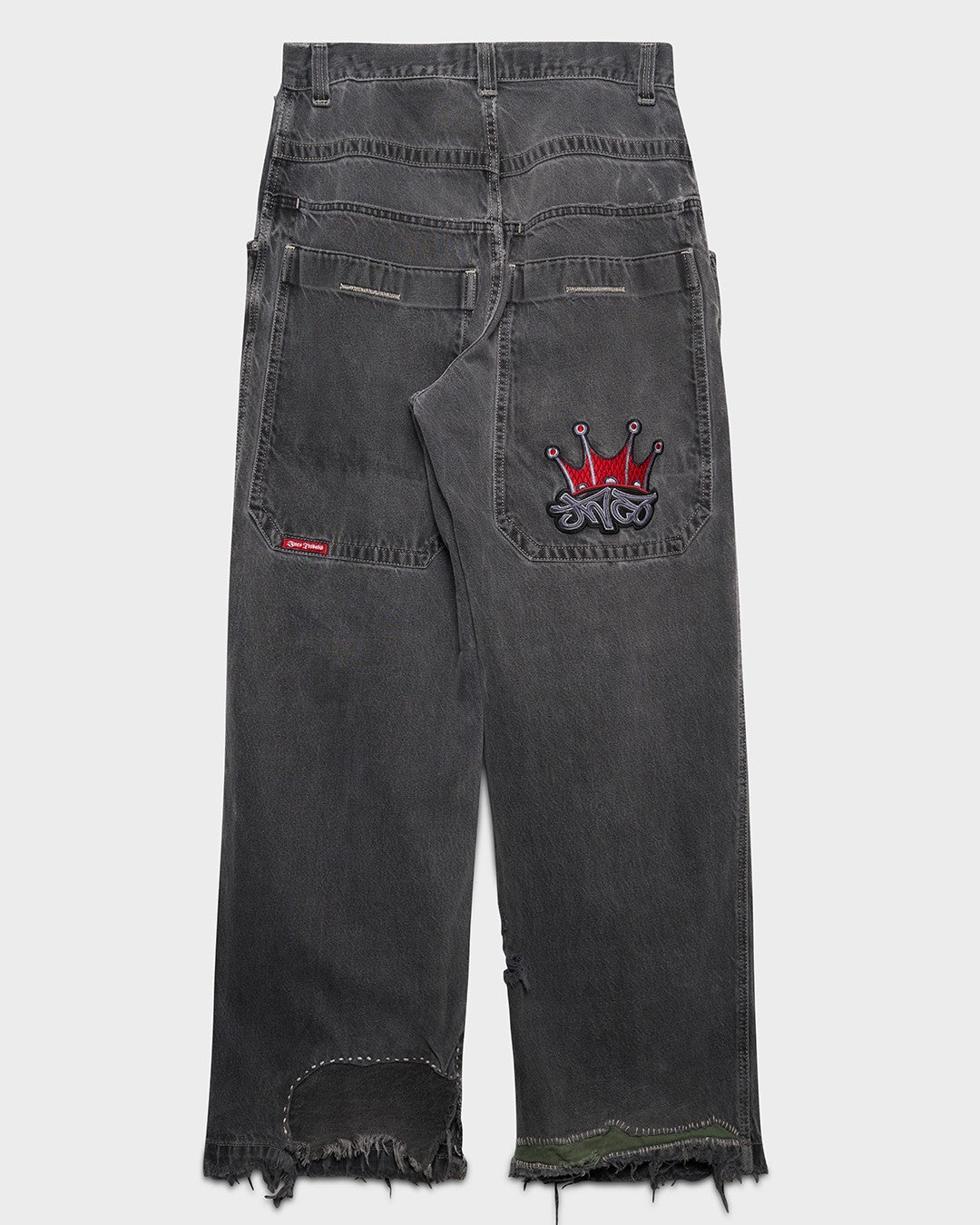 Faded Grey Jnco Jeans
