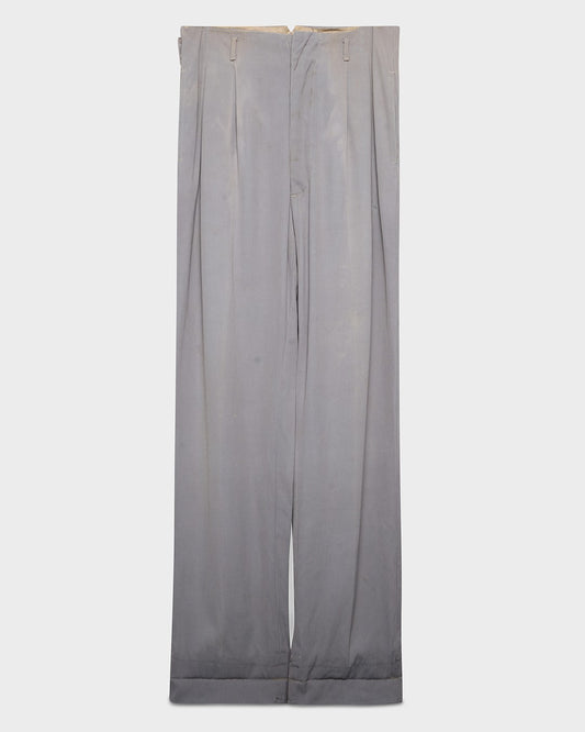 Grey Rayon/Gab Slacks