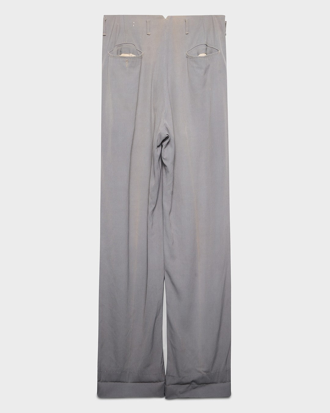 Grey Rayon/Gab Slacks
