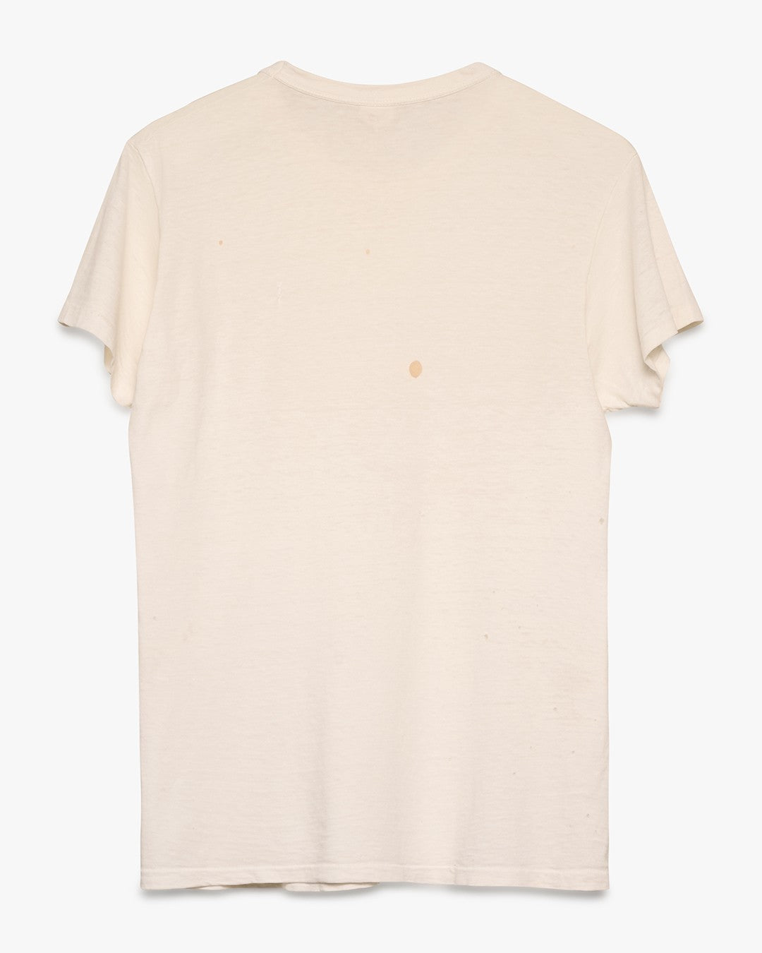 Distressed Hanes White Tee