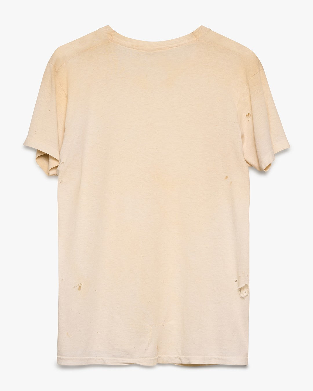 Dirt-Stained White Blank Tee