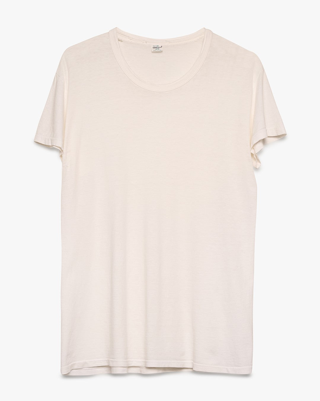 Mayo-Spruce White Blank Tee
