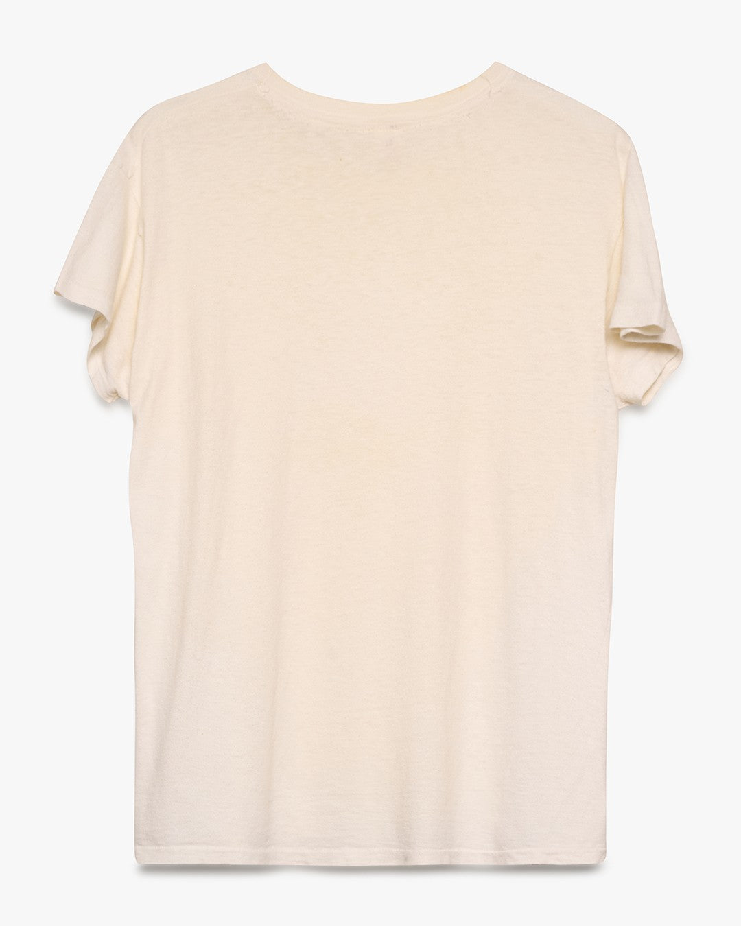 Hanes Stained White Blank Tee