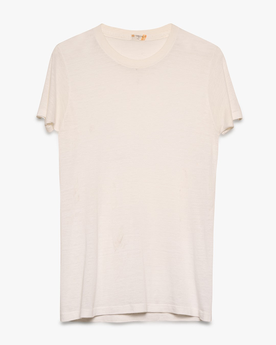 Munsingwear Paper Thin White Blank Tee