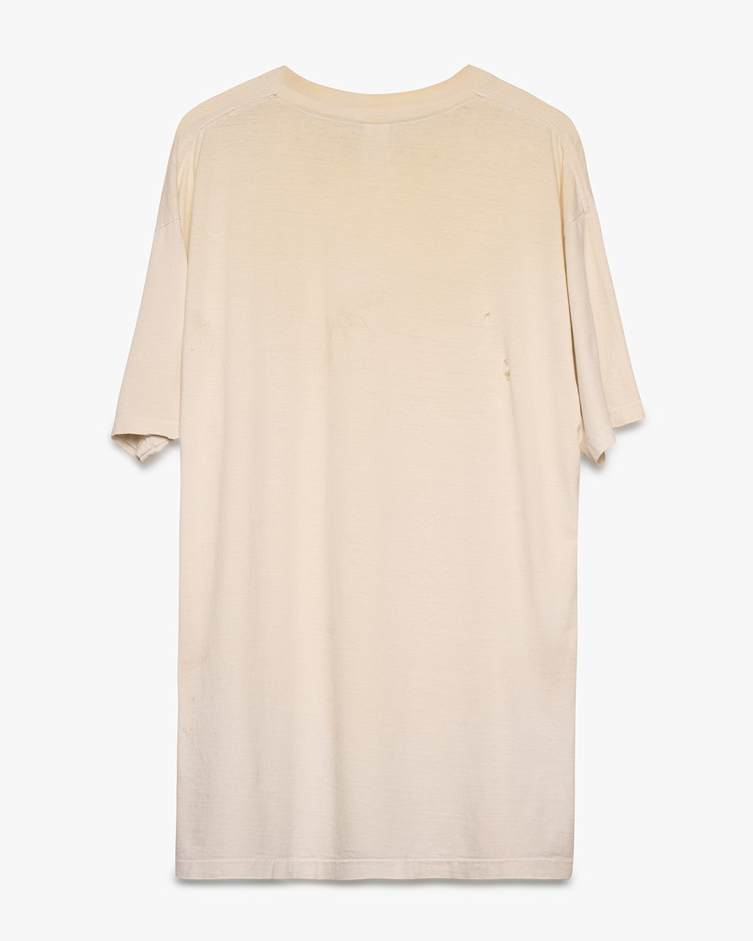 Stafford Dirt-Stained White Blank Tee