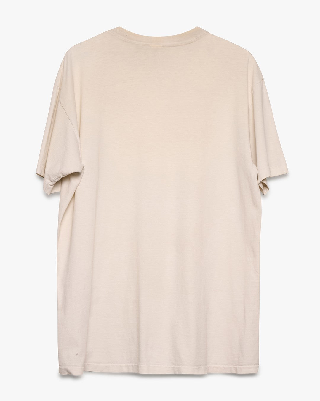 Stafford Stained White Blank Tee