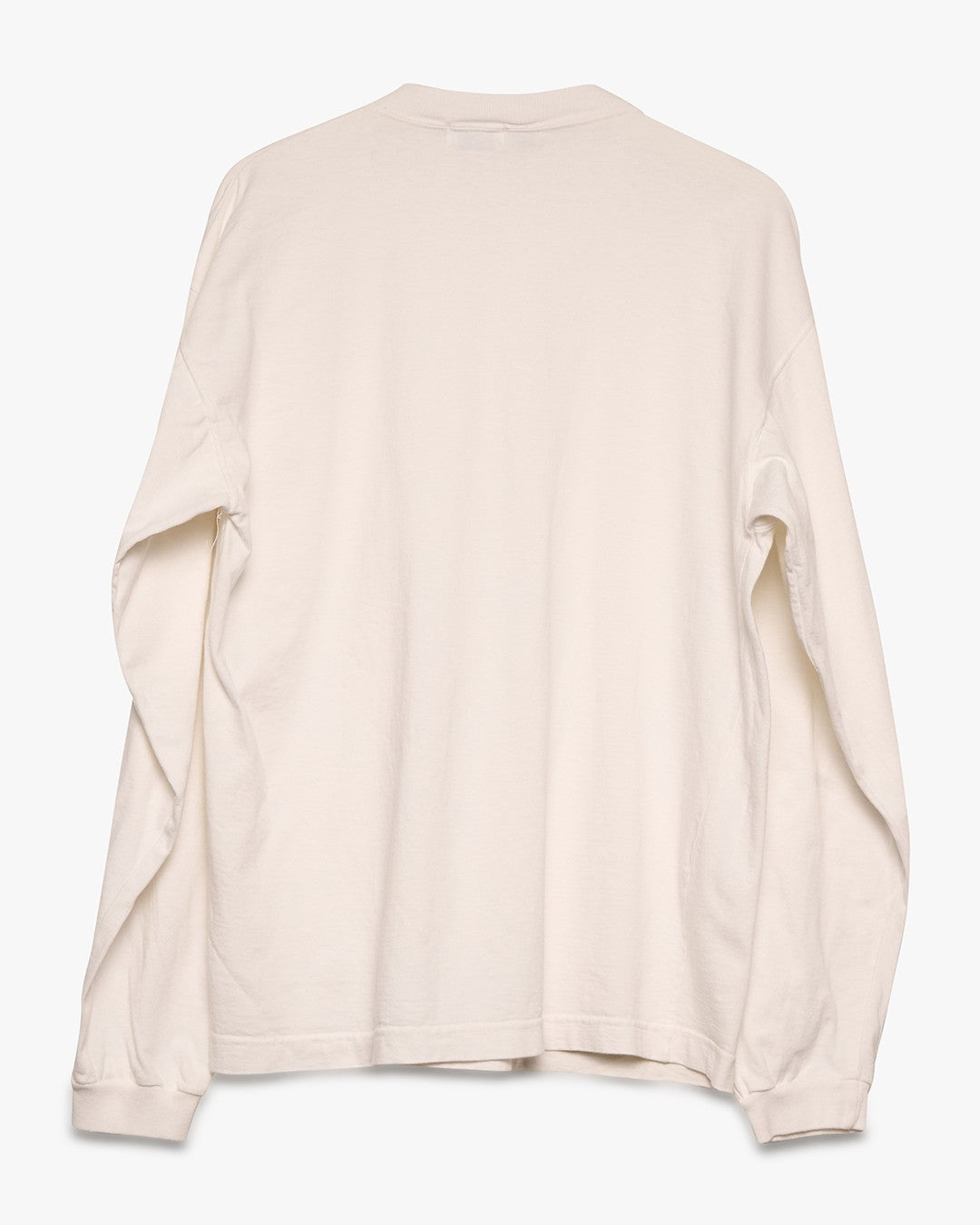 Fuel White Blank Pocket Tee LS