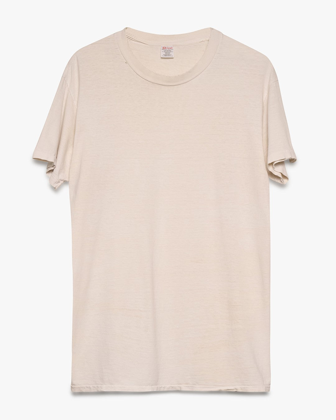 Distressed/Thin White Blank Tee