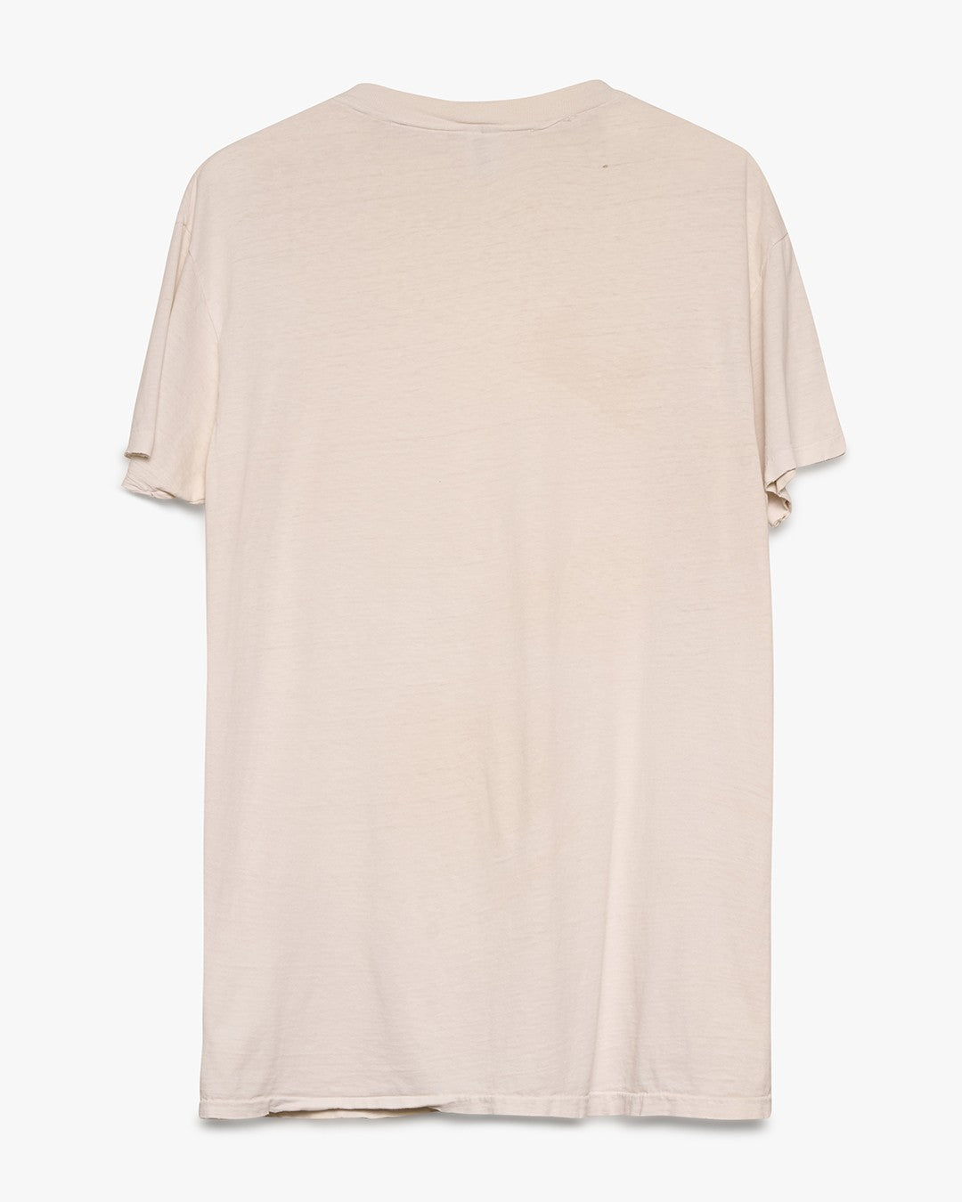 Distressed/Thin White Blank Tee