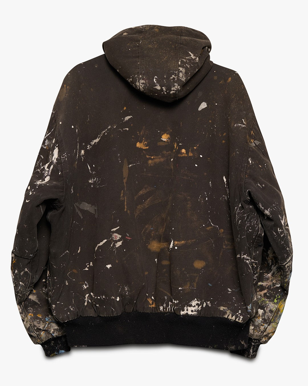 Painted Hooded Workwear Jacket