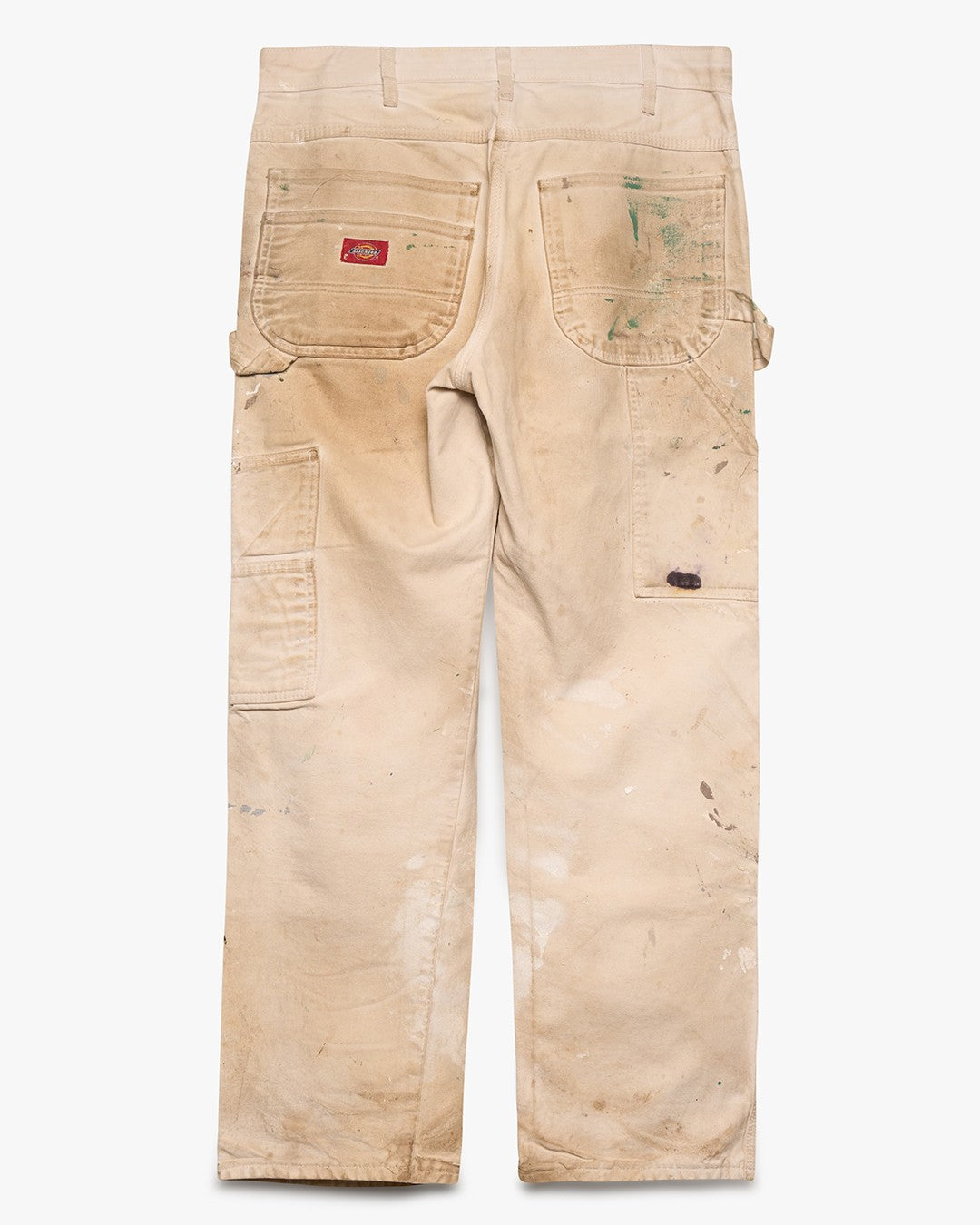 Dirt-Stained White Carpenter Pants