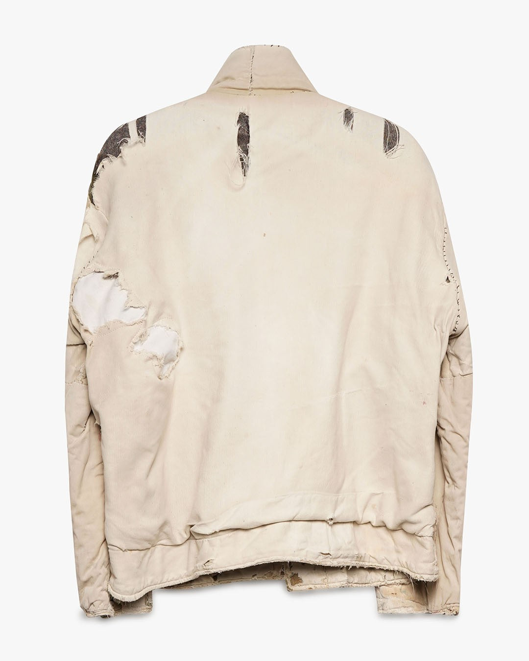 Thrashed Canvas Bomber Jacket