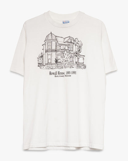 White Howell House Tee