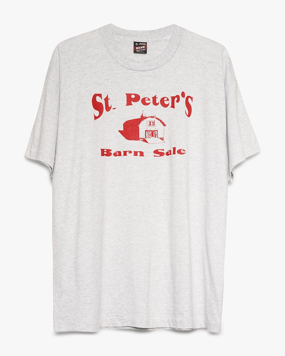 Heather Grey St. Peters Barn Sale Tee