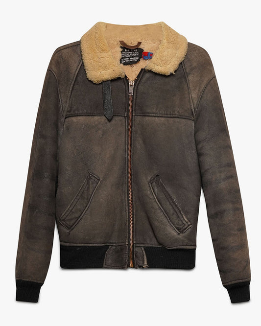 Faded Black B-6 Flight Jacket