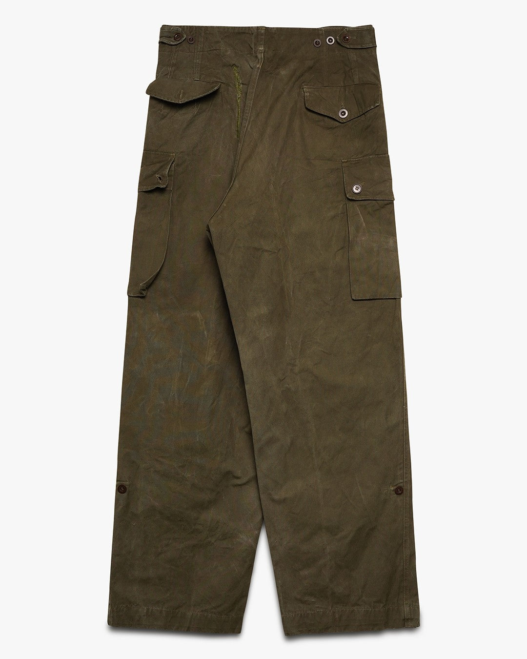 Military Cargo Wide Leg Pants