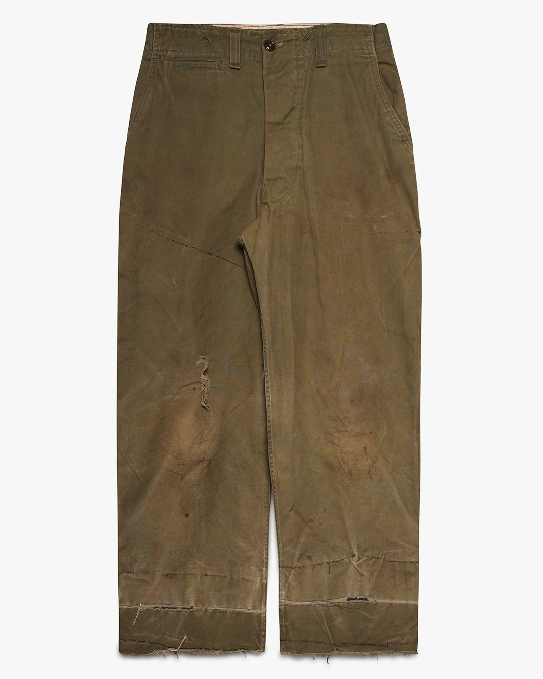 Thrashed Military Canvas Pants