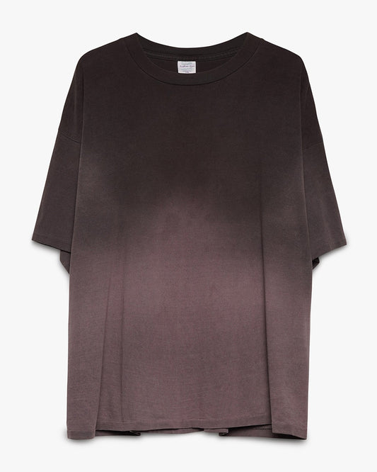 Black/Purple Faded Blank Tee