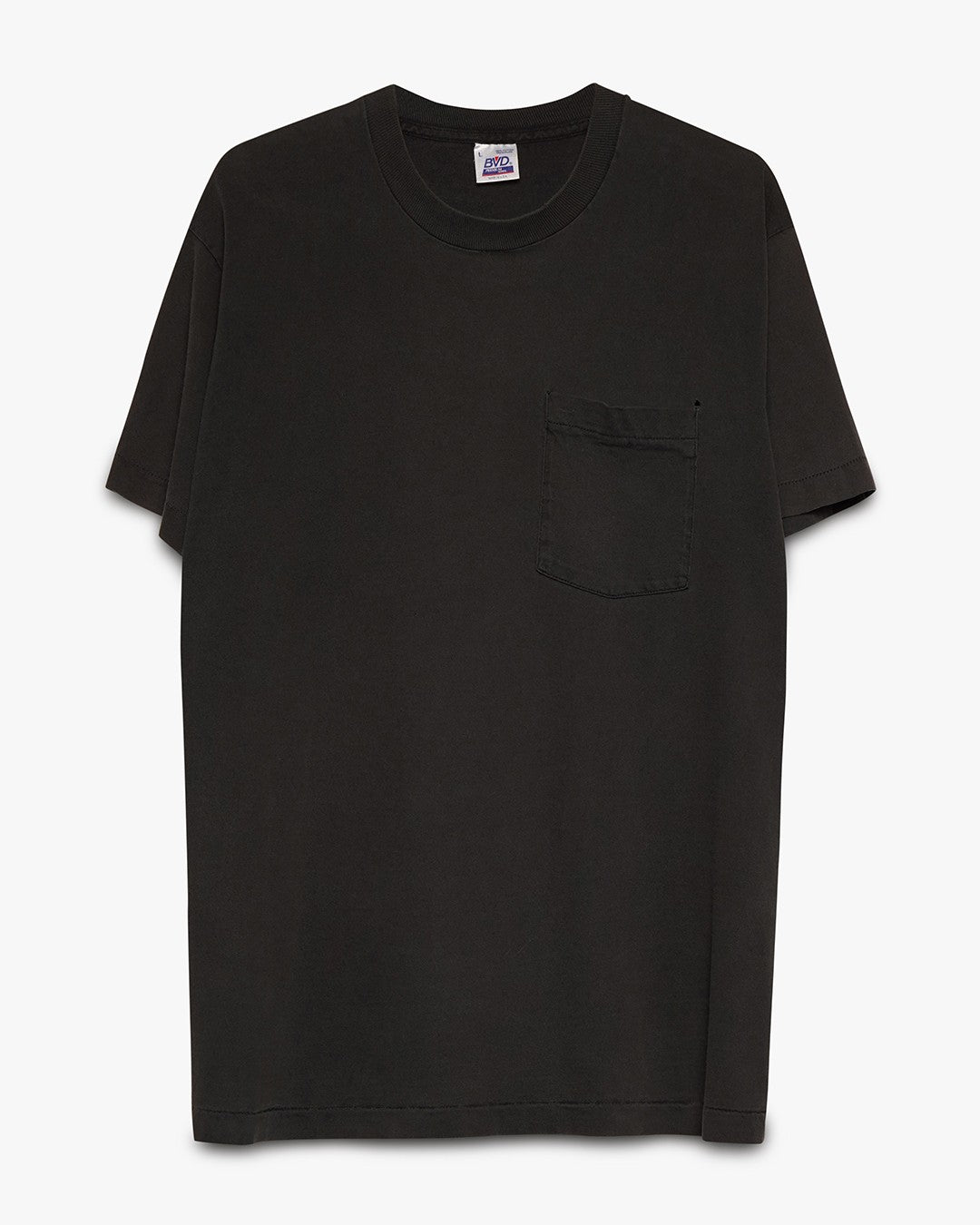 Faded Black BVD Pocket Tee