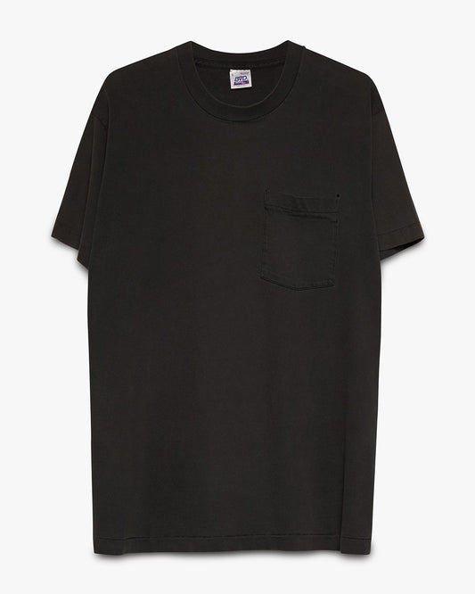 Faded Black BVD Pocket Tee
