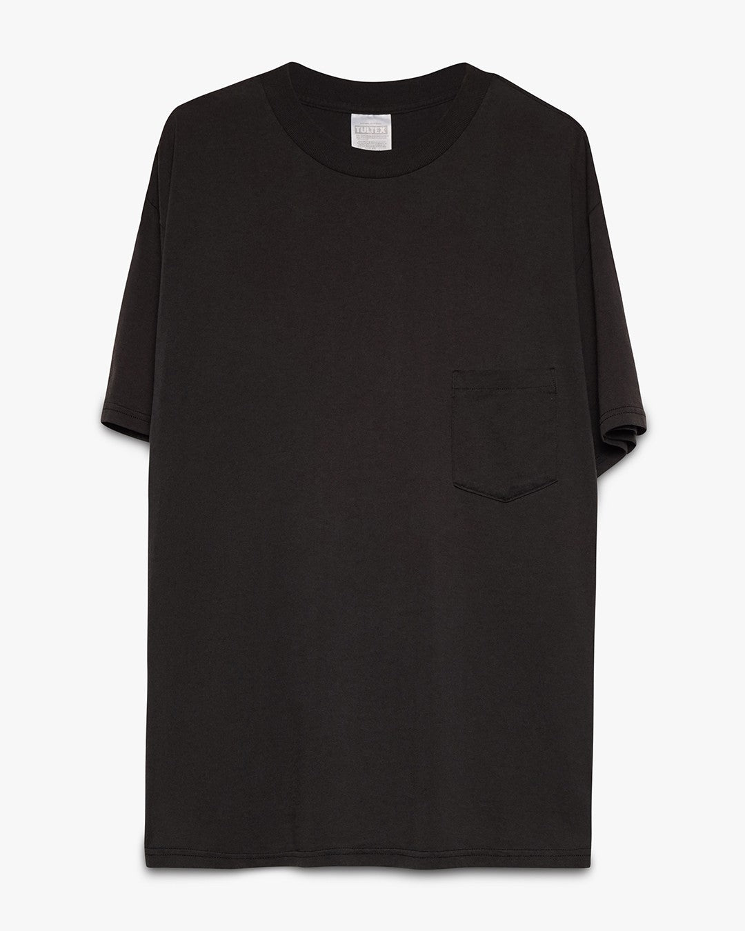 Black Tultex Pocket Tee