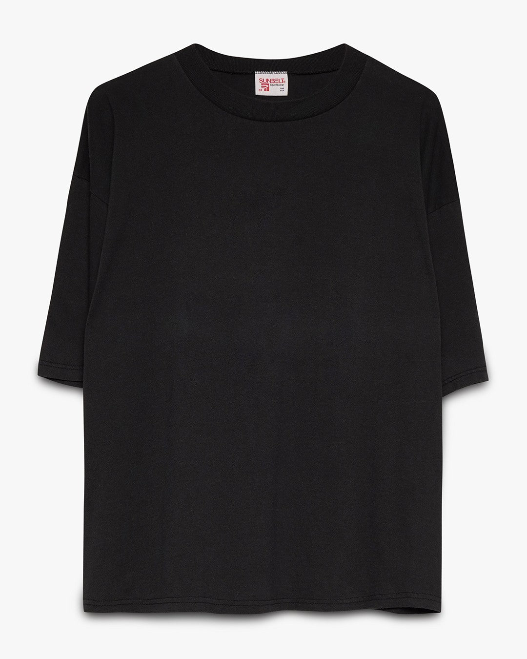 Black Boxy Sunbelt Blank Tee