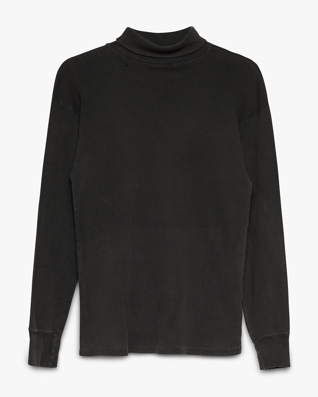 Faded Black Turtle Neck Shirt