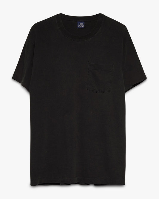 Black Pocket Tee