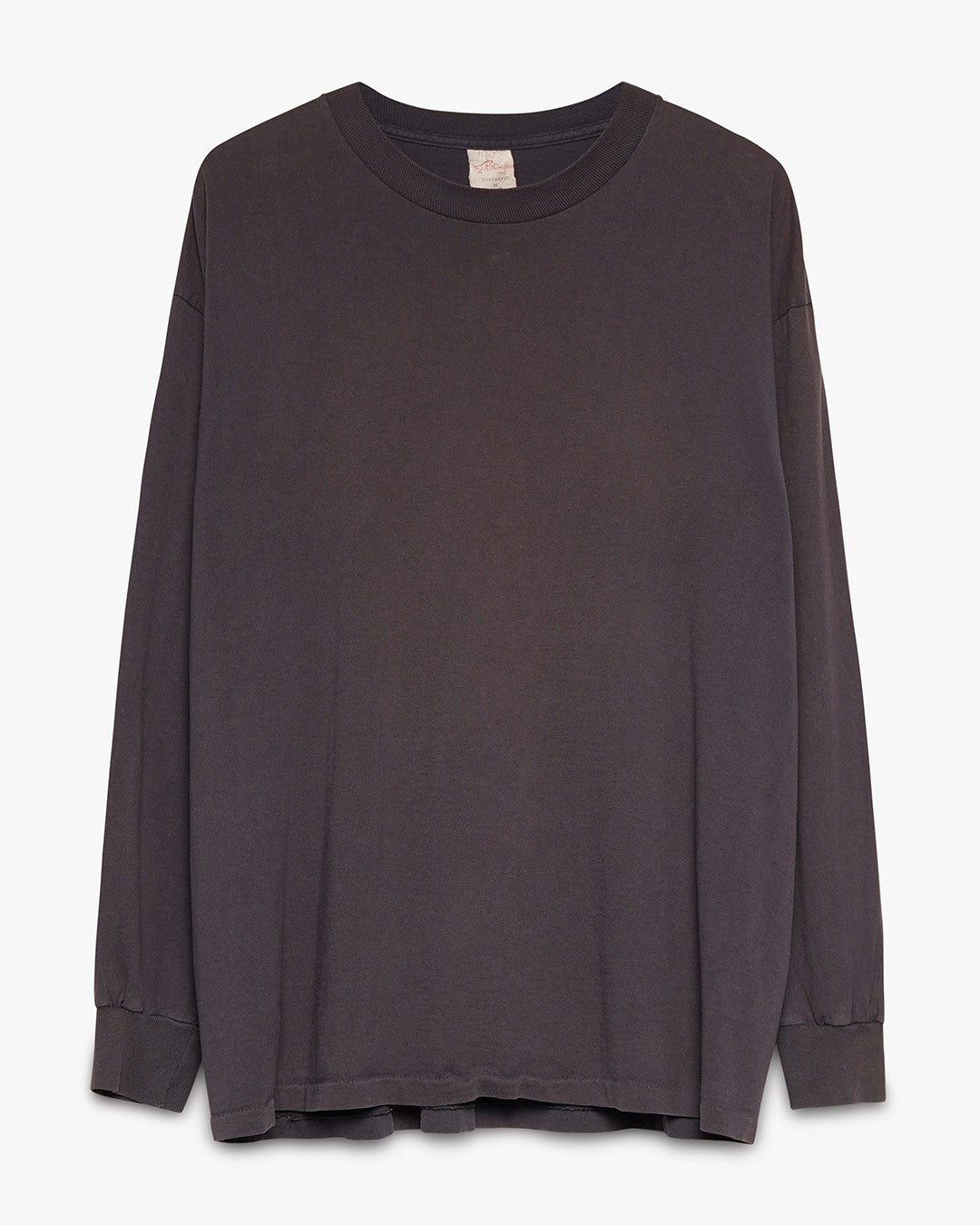 Faded Black Blank Long Sleeve