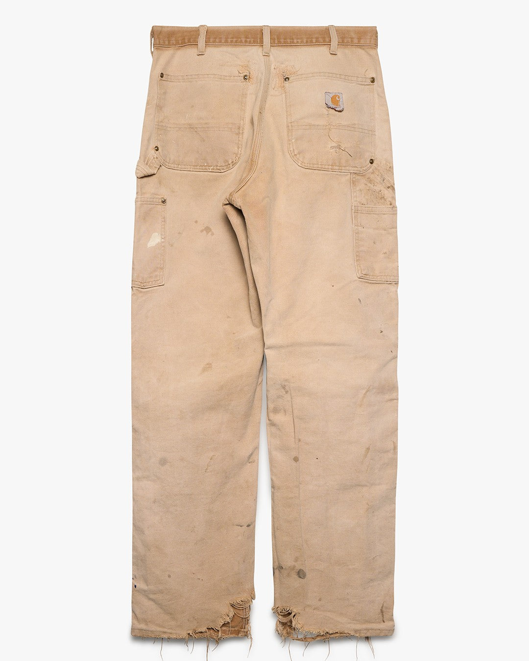 Distressed/Faded Tan Carhartt Double Knees