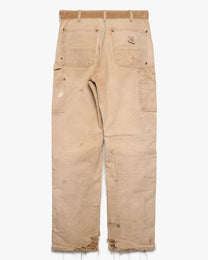 Distressed/Faded Tan Carhartt Double Knees