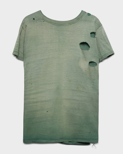 Stomach Gashed Pocket Tee