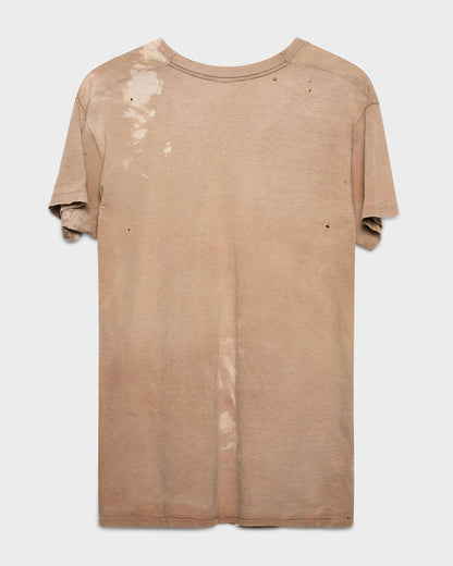Faded Brown Pocket Tee