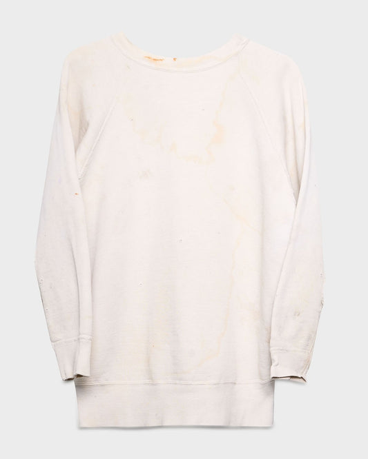 Dirt-Stained White Sweat