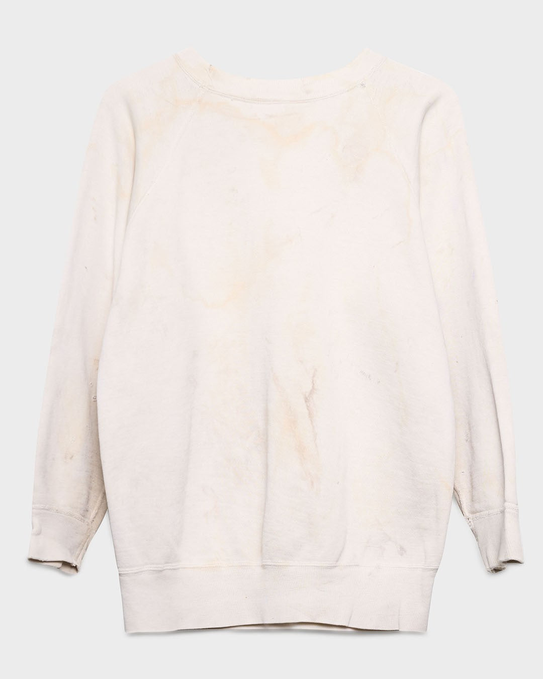 Dirt-Stained White Sweat