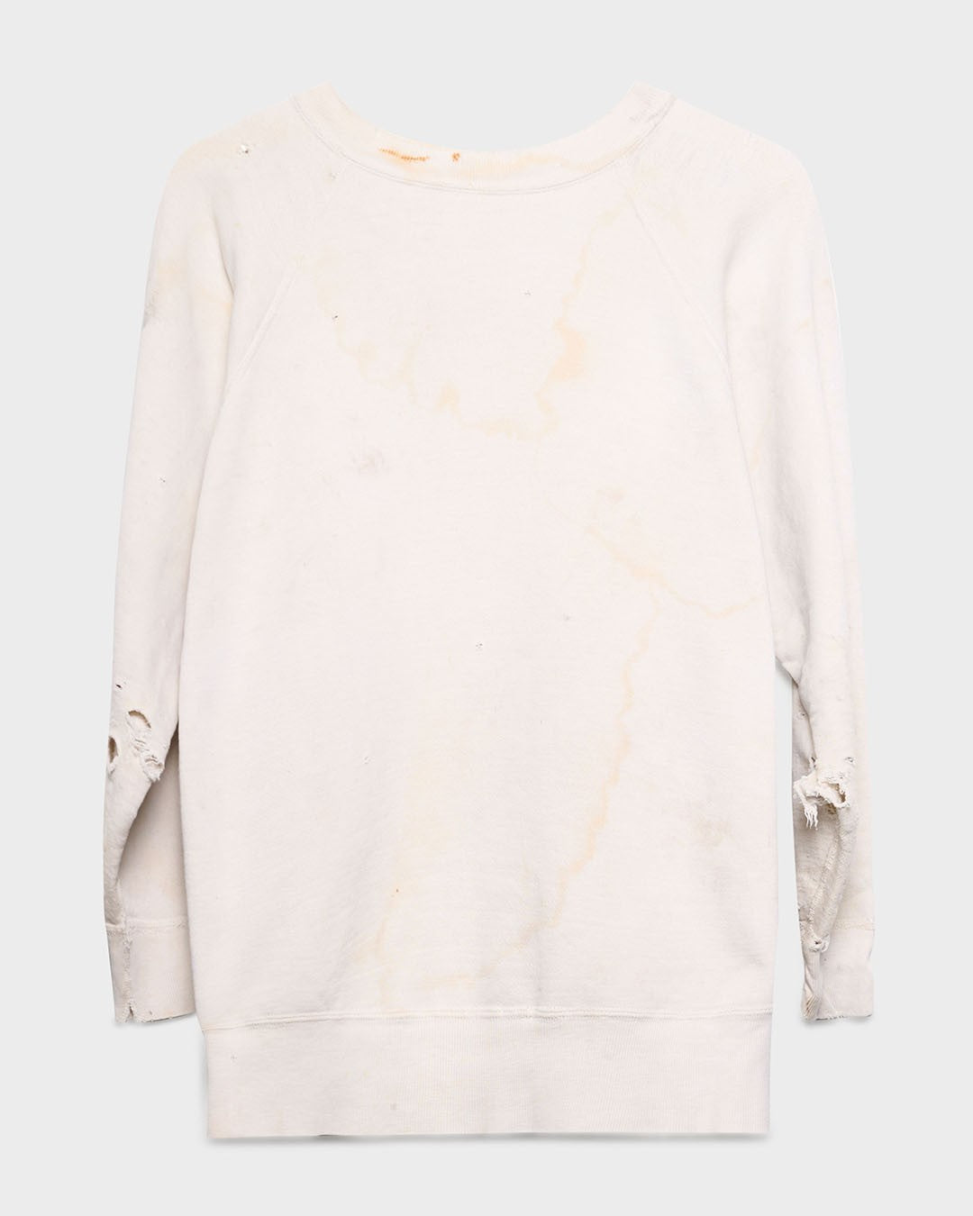 Dirt-Stained White Sweat