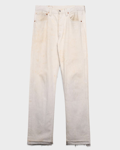 Dirty White Levi's 501 Jeans