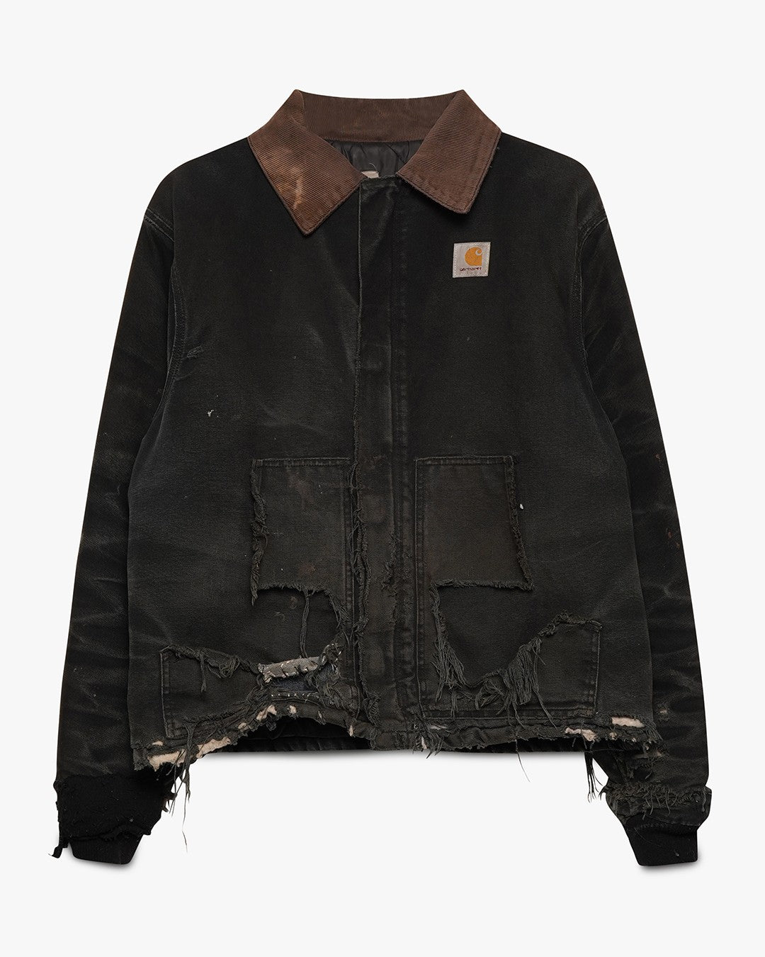Thrashed &amp; Faded Black/Green Carhartt Arctic