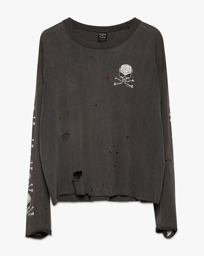 Thrashed Skull Long Sleeve