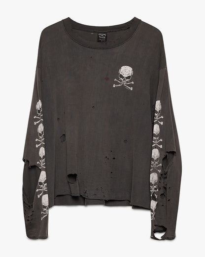 Thrashed Skull Long Sleeve