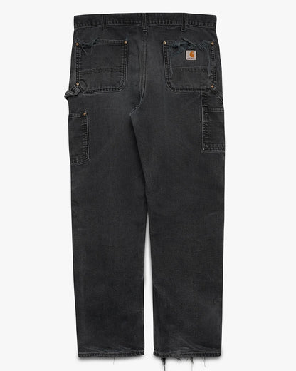 Thrashed/Faded Black Double Knees