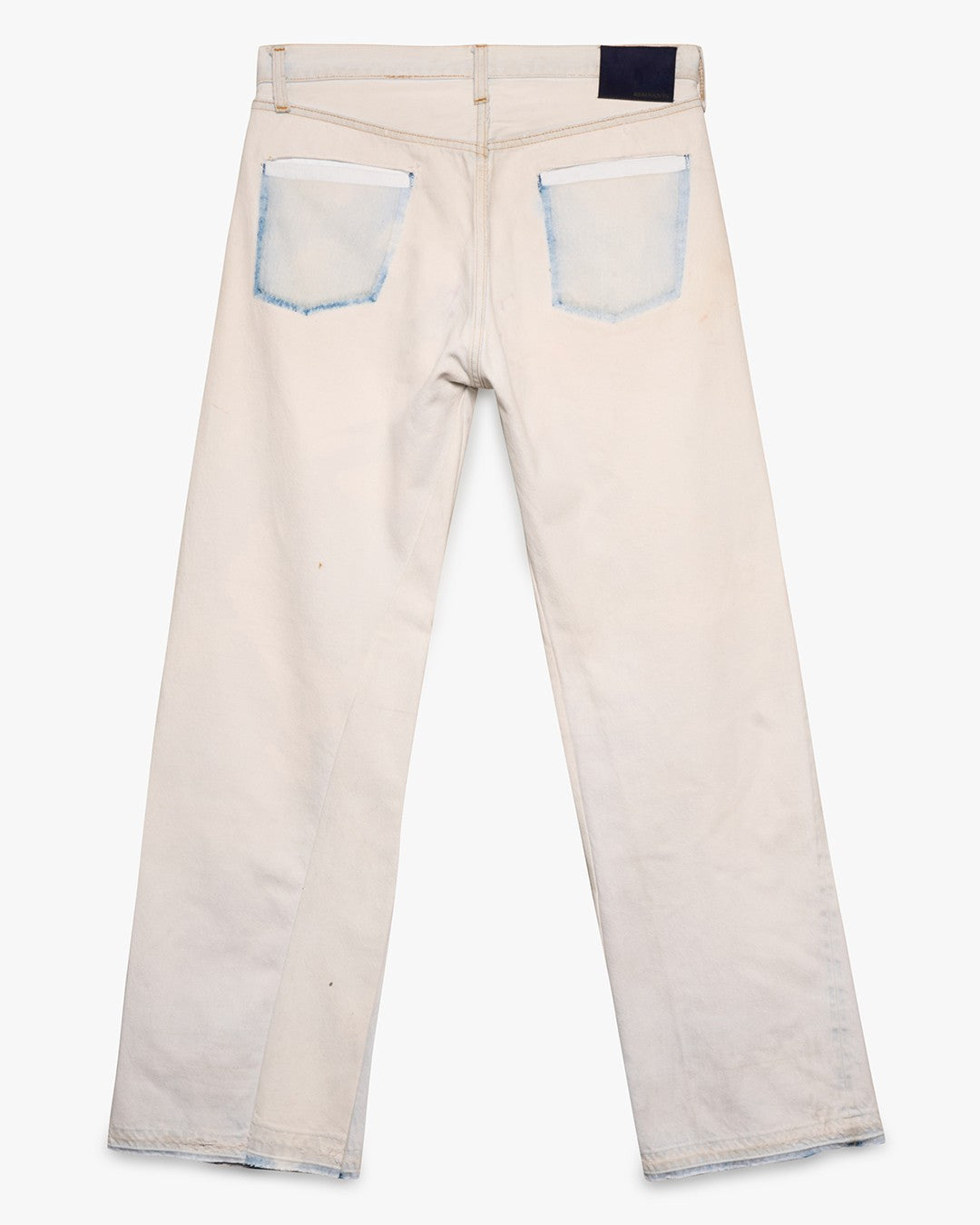 Bleached White Resurgence Selvedge Denim Jeans