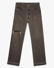 Distressed Grey Resurgence Denim Jeans