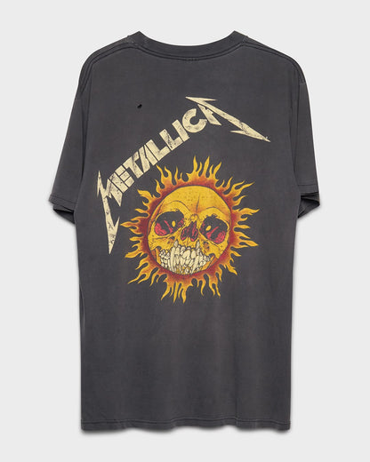 Metallica Flaming Skull Tee