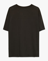 Black Blank Cropped Hem