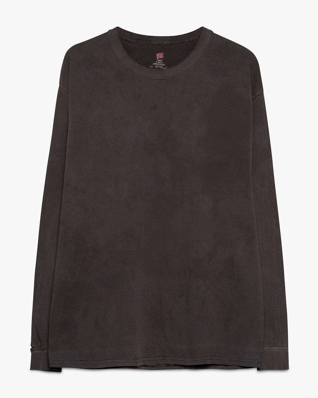 Faded Black Hanes Long Sleeve