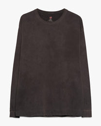 Faded Black Hanes Long Sleeve