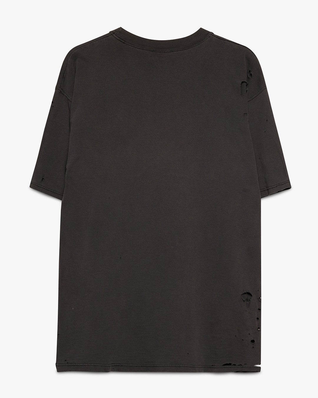 Distressed Santee HVYWT Black Blank